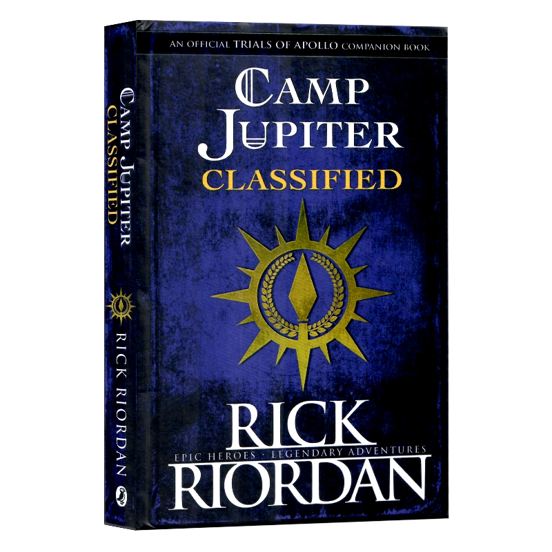 朱庇特营密档 新兵日记 英文原版 Camp Jupiter Classified 波西杰克逊阿波罗的审判系列外传 精装 Rick Riordan 进口英语正版书籍