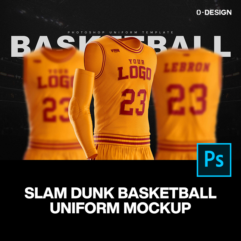 无袖篮球服套装运动服logo印花设计贴图ps样机素材展示效果模板