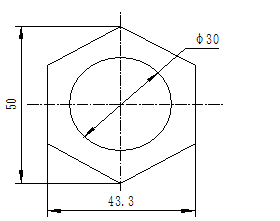 CM239-六边形垫片复合冲压模设计冲压模具图纸
