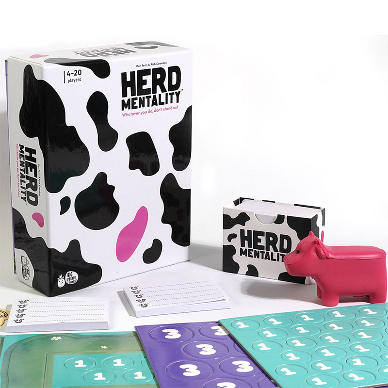 Herd Mentality 家庭聚会策略游戏卡牌