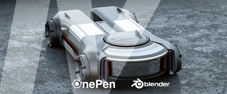 Blender汽车可视化教程 汽车小轿车3d建模贴图渲染全流程制作课程