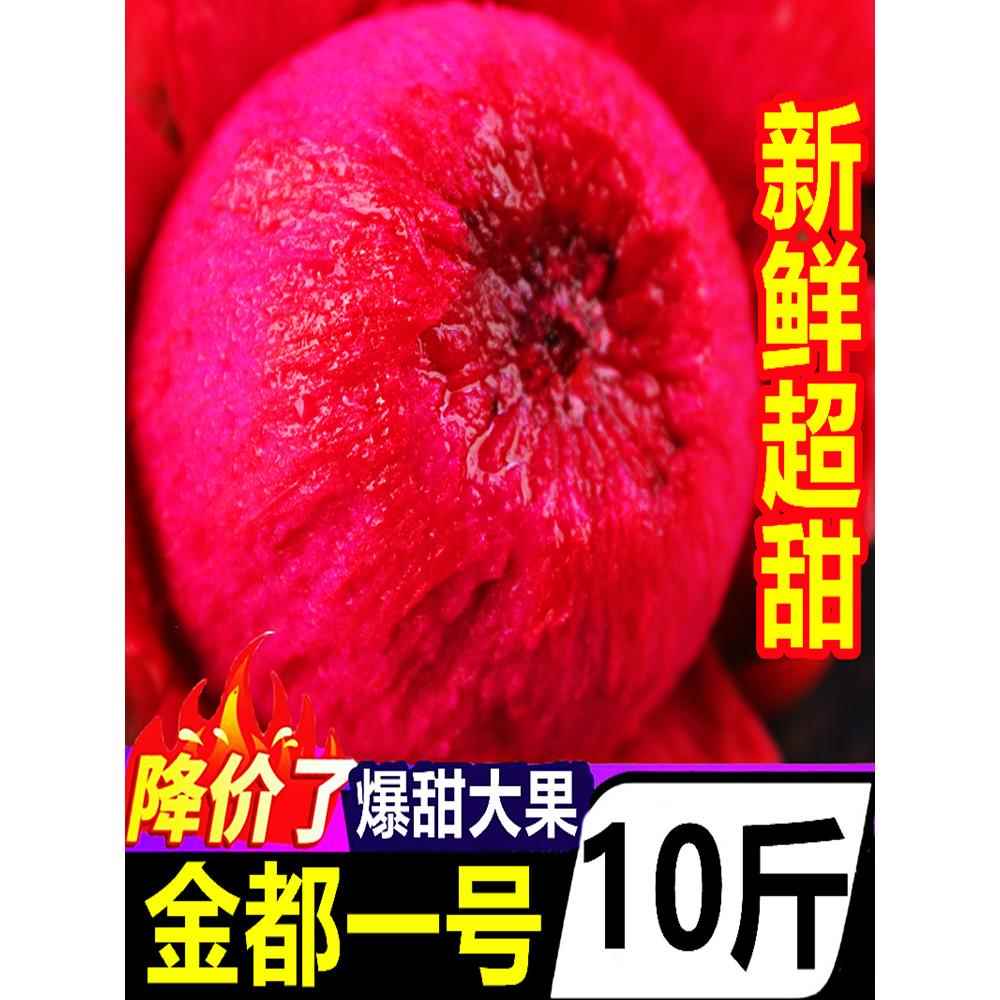 广西红心火龙果5斤新鲜热带水果当季整箱红色金都一号红龙果大果
