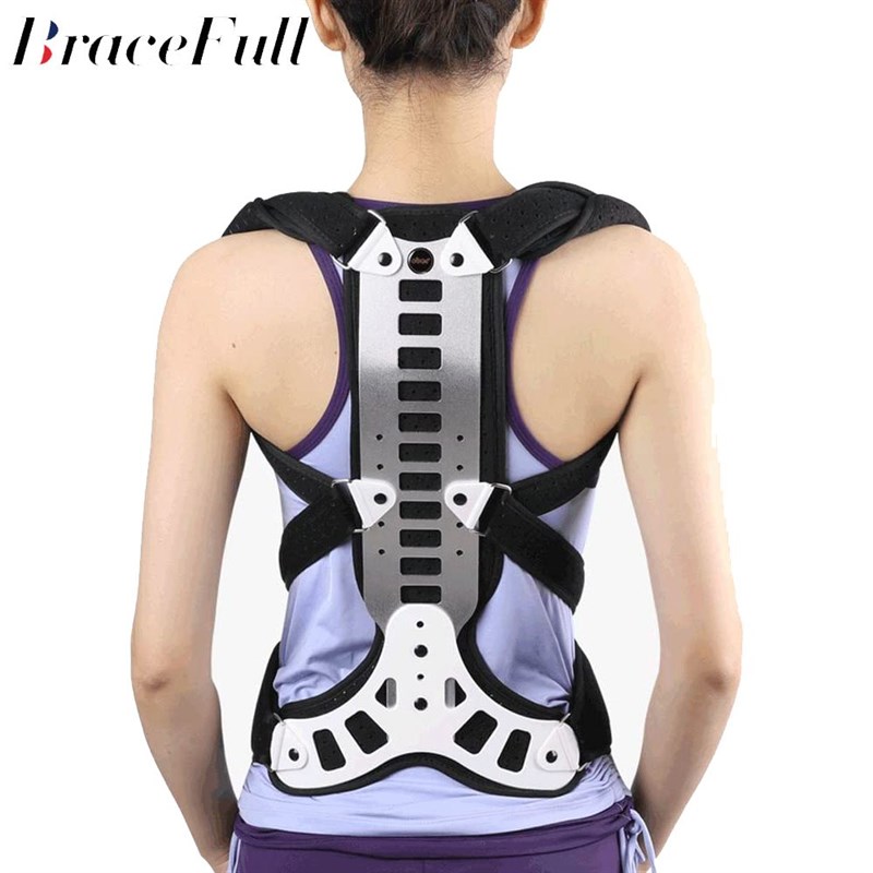 极速Spine Back Support Brace Improves Posture Corrector for
