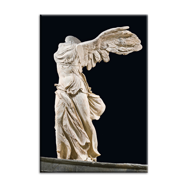 现货欧洲旅游 法国卢浮宫博物馆 镇馆之宝胜利女神雕像平面冰箱贴