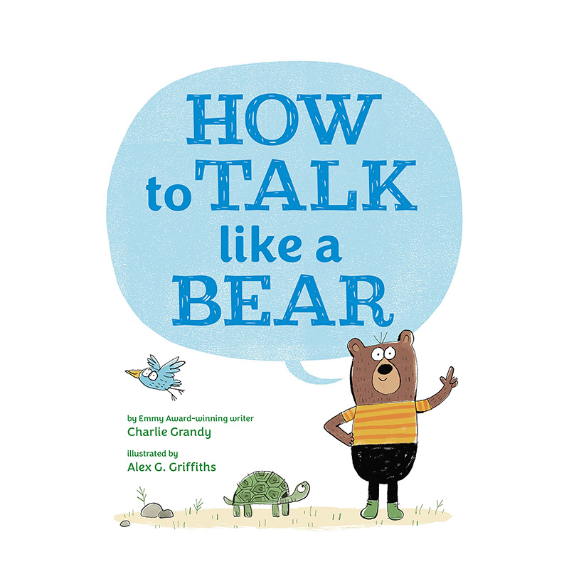 【预售】英文原版 如何像熊一样说话 How To Talk Like A Bear 搞笑学说话故事 精装艺术插画绘本 3岁+儿童英语进口图书 善本童书