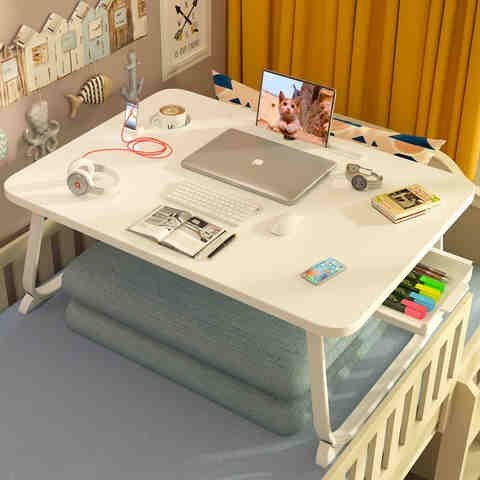 房间看书小桌子网红书桌女孩床上电竞桌电脑桌简易款折叠写作业c7