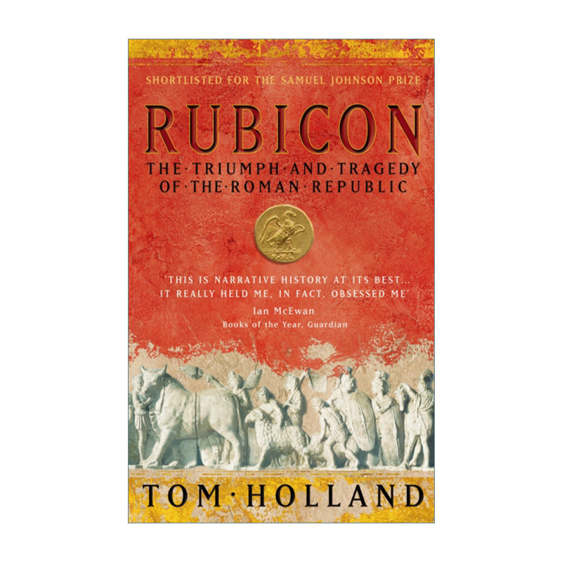 英文原版 Rubicon 汤姆霍兰 卢比孔河 罗马共和国的胜利与悲剧 英文版 进口英语原版书籍