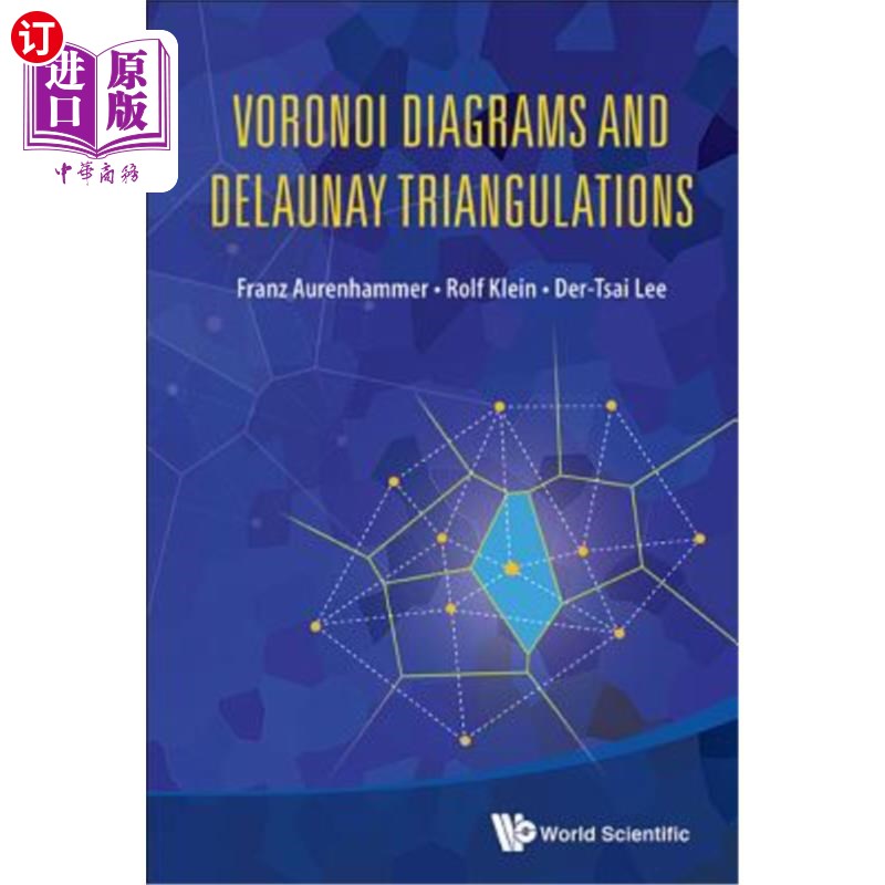 海外直订Voronoi Diagrams and Delaunay Triangulations Voronoi图和Delaunay三角剖分