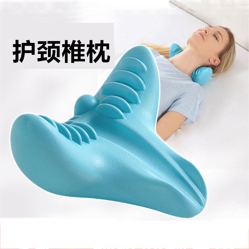 颈椎按摩枕专用枕头家用矫正器仪腰部背部脊椎神器护颈脖子颈部