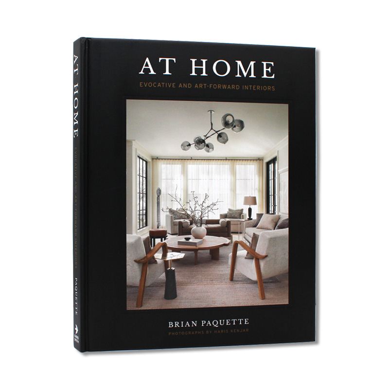 现货包邮 At Home: Evocative & Art-Forward Interiors 当代室内设计 艺术前沿内饰室内装修装饰设计 住宅内部设计分析 英文原版
