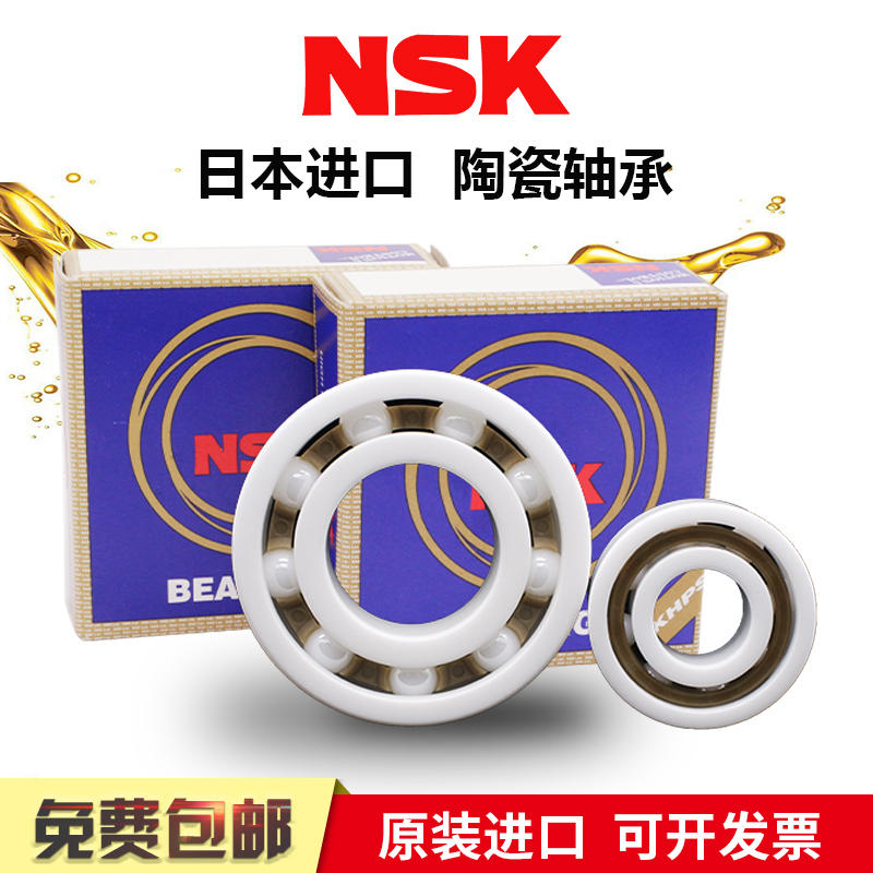 日本NSK进口氧化锆全陶瓷双列调心球轴承 1300 1301 1302 1303 SH