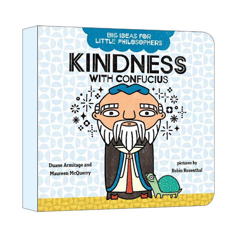 英文原版 Big Ideas for Little Philosophers Kindness with Confucius 小哲学家的大思想 孔子论善良 英文版 进口英语原版书籍