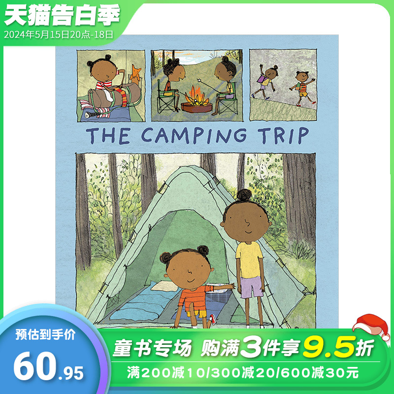 【现货】The Camping Trip，露营之旅 英文儿童绘本 户外探险 趣味英语故事阅读 3-6岁 原版正版进口图书书籍
