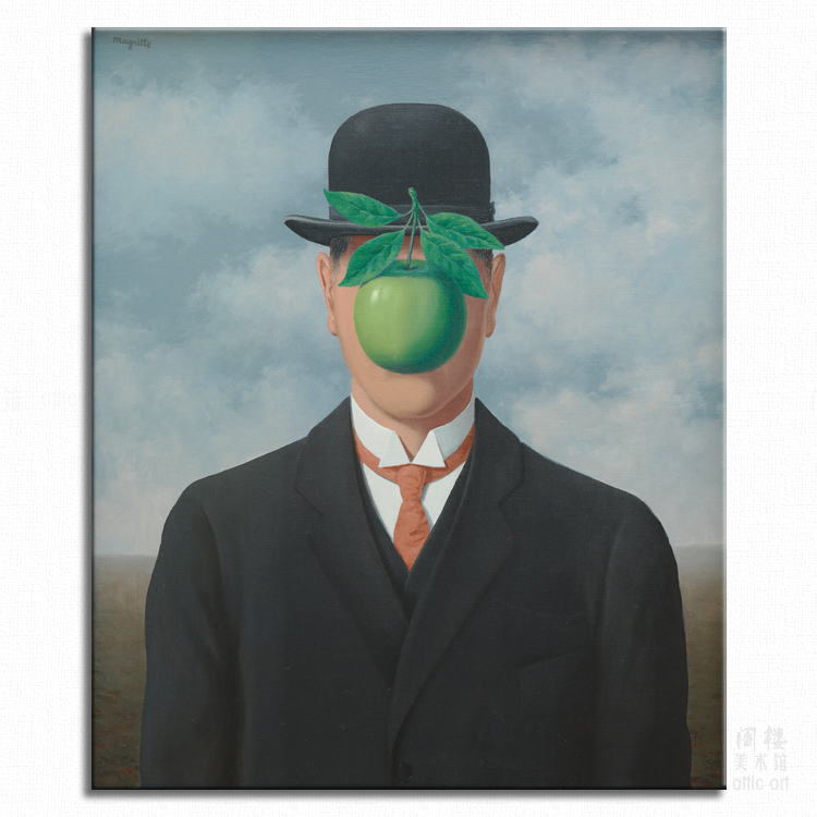 伟大的战争 Rene Magritte 马格利特 装饰画 超现实主义 前卫艺术
