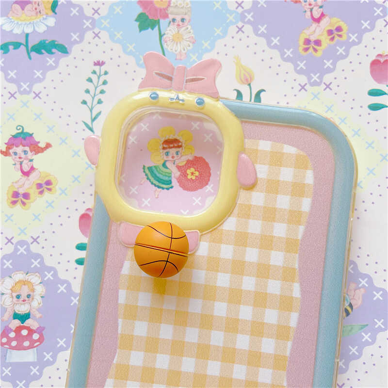 散货仿真迷你篮球食玩具场景摆件diy奶油手机壳摆台配件手工材料