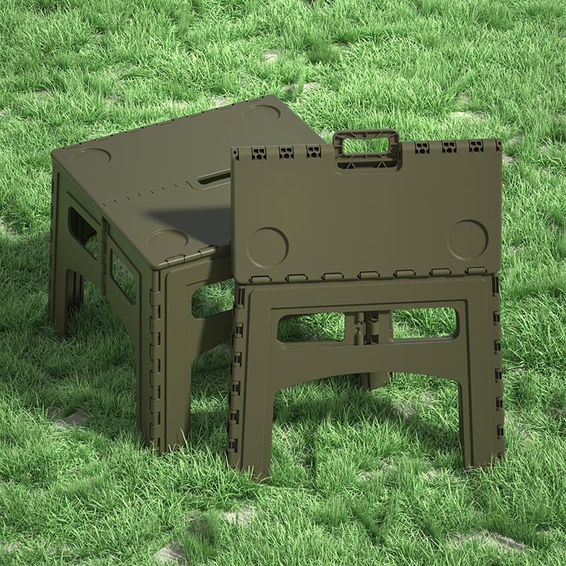 塑料折叠桌子户外便携式简易餐桌学习小书桌宝宝画画写字台餐桌凳