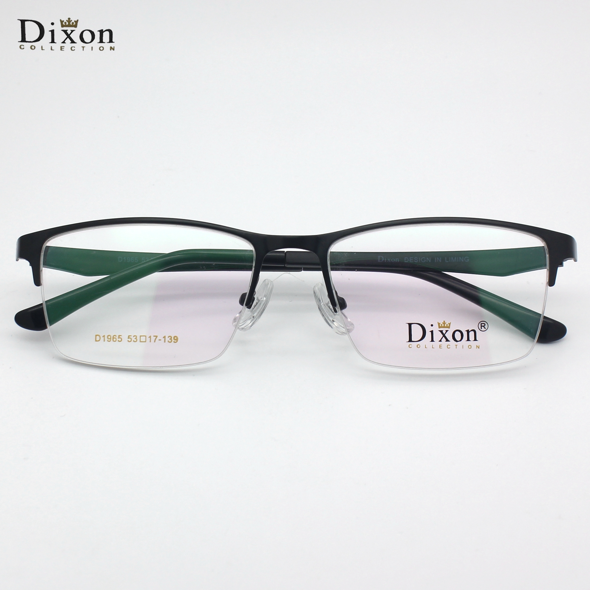 Dixon迪克逊眼镜架轻商务男士方形半框眼镜配近视防蓝光变色D1965