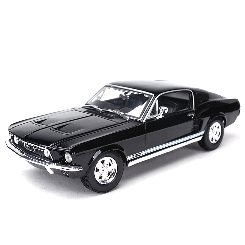 推荐Maisto 8 1967 Ford Mustang GTA Fastback Sports Car Stati