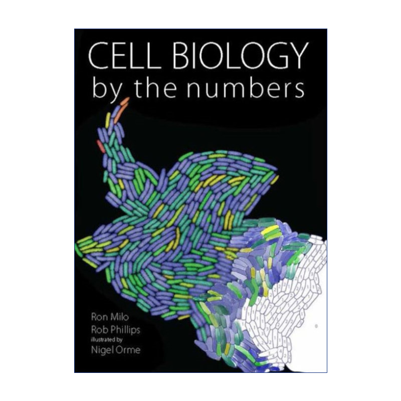 英文原版 Cell Biology by the Numbers 数字细胞生物学 以色列魏茨曼科学研究所的Ron Milo教授 加州理工学院Rob Phillips教授