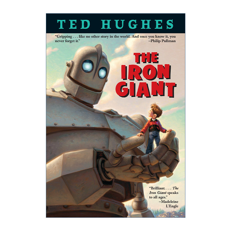 英文原版 The Iron Giant 钢铁巨人 同名动画电影原著 儿童经典机器人童话 Ted Hughes 英文版 进口英语原版书籍