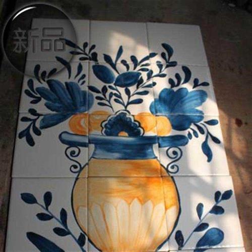 手工艺术磁砖花园陶瓷画里斯本风格壁画巴瓷◆新款◆砖陶瓷葡萄牙