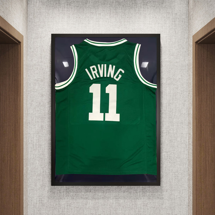 定制球衣相框装裱挂墙NBA足球篮球CBA球衣收藏展示框签名海报外框
