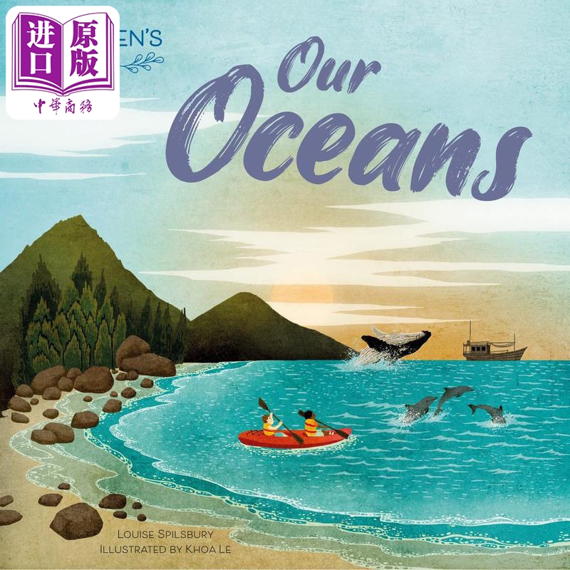 儿童环保星球 海洋 Khoa Le Childrens Planet Our Oceans 英文原版 儿童科普绘本 知识百科图画书 精装进口童书【中商原版】