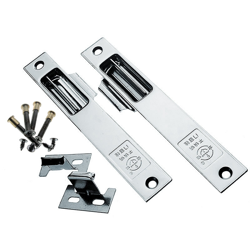 加厚老式不锈钢90铝合金门窗型材质锁钩锁 推拉平移塑钢窗户锁扣