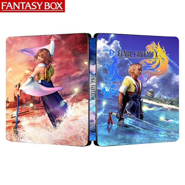 最终幻想Ⅹ FF10 海外定制版 PS4/PS5游戏铁盒 幻想盒 钢书