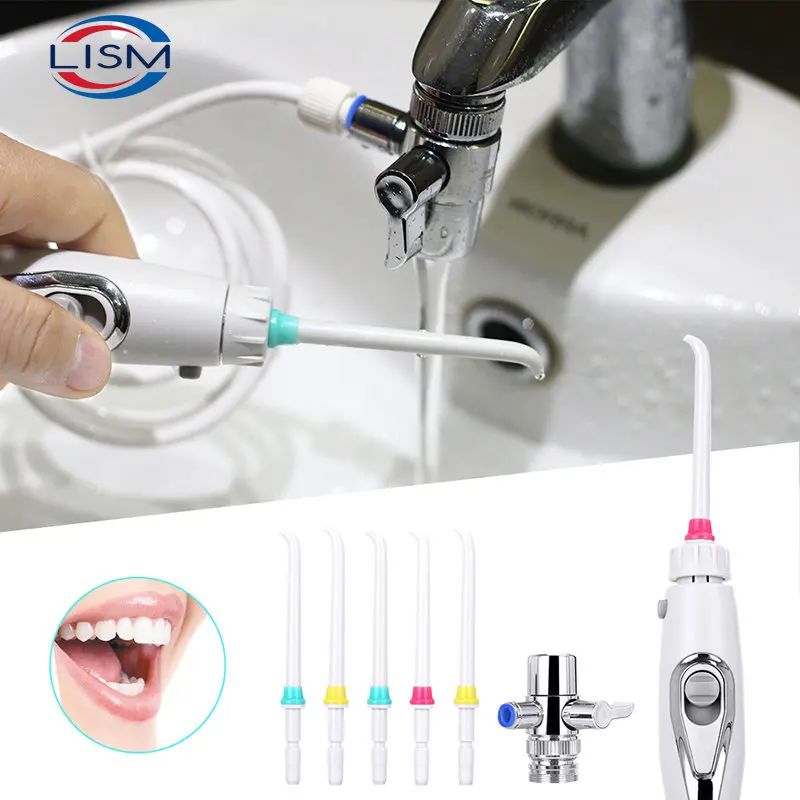 Dental SPA Faucet Tap Water, Irrigador Oral, Dental Flosser,