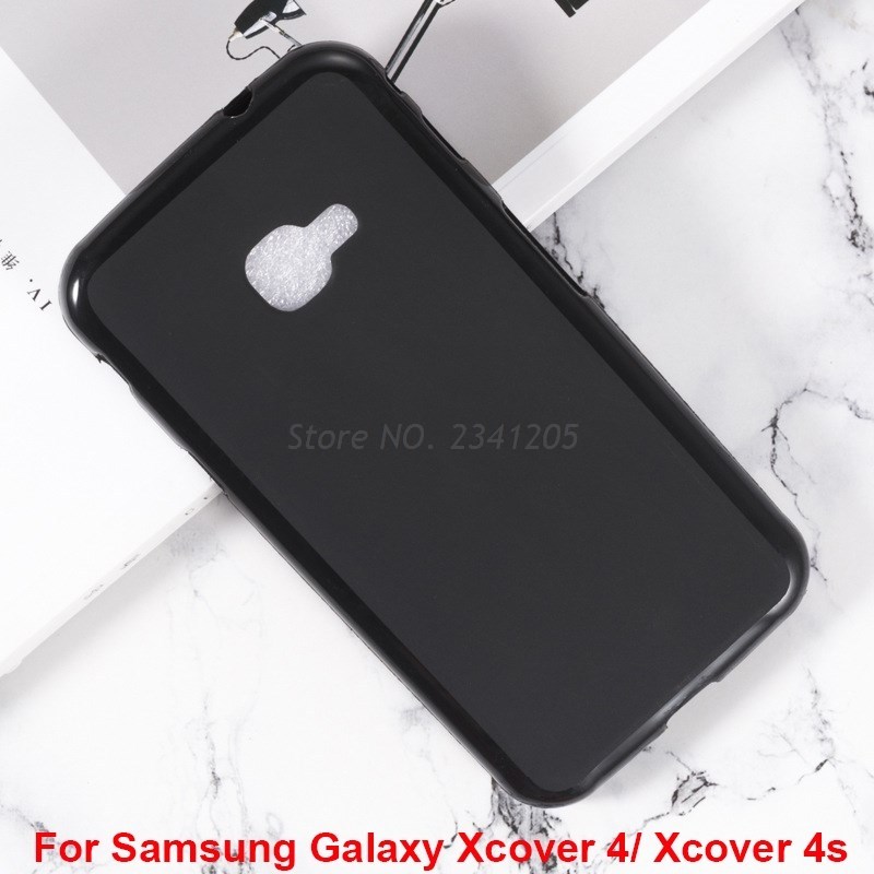 Soft Black TPU Case For Samsung Galaxy Xcover 4S G398 SM G3
