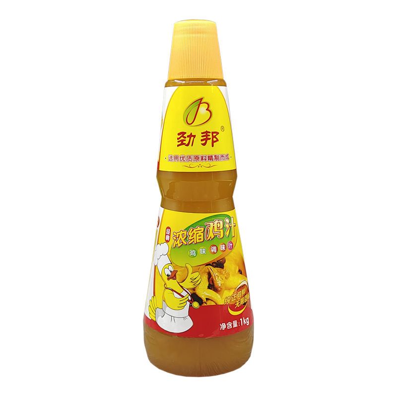 劲邦鸡汁1kg劲邦浓缩鸡汁液体调味料烧龙虾炒菜煲汤花甲粉鸡汁