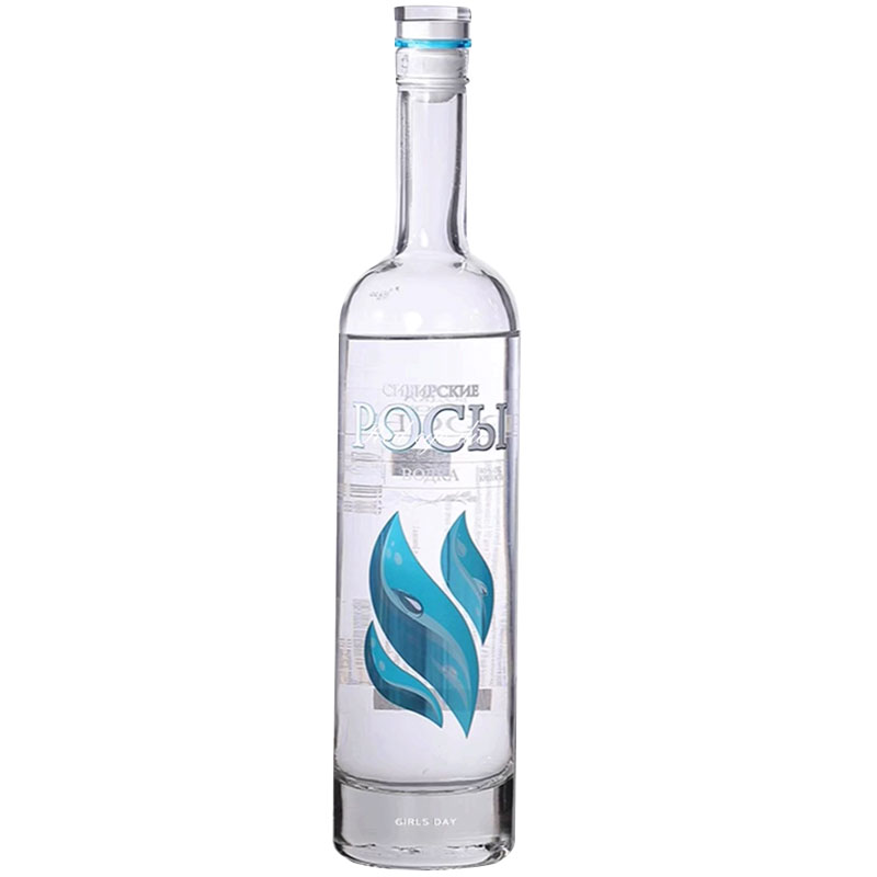 西伯利亚露珠伏特加Vodka俄罗斯进口酒吧洋酒鸡尾酒基酒烈酒白酒
