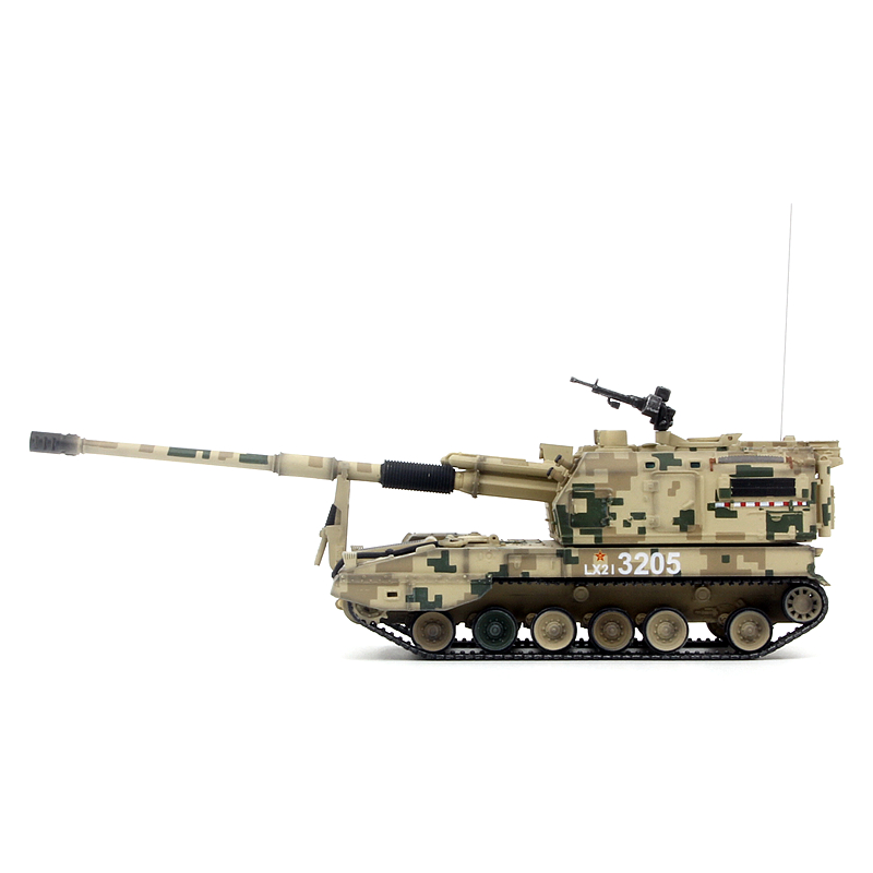 UNISTAR 中国05自行火炮 沙漠数码涂装 05式榴弹炮坦克成品模型