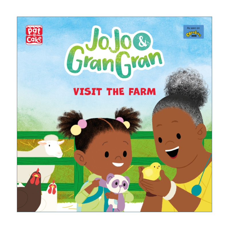 乔乔和奶奶  英文原版 JoJo & Gran Visit the Farm 一起参观农场 儿童英文趣味绘本 BBC家庭情景动画 英文版进口英语原版书籍