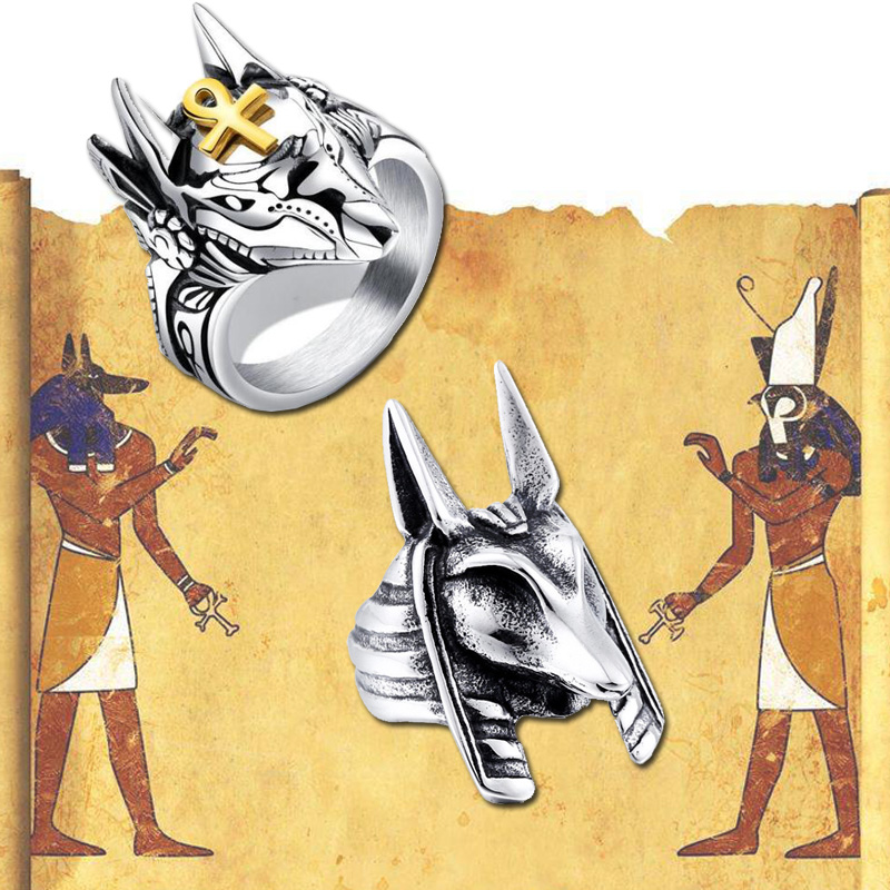 LOL联盟上单狗头沙漠死神内瑟斯  埃及冥神阿努比斯头像戒指周边
