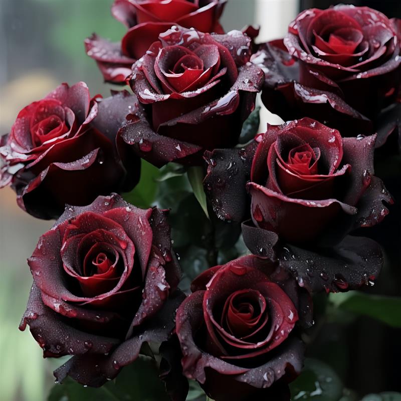 拍一发二香水玫瑰包成活花卉大全绿植月季老桩根盆吸色效果