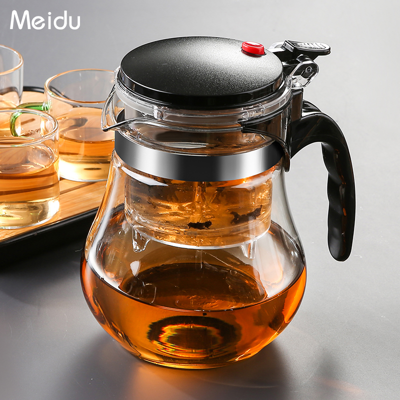 飘逸杯茶壶泡茶家用茶水分离杯冲茶器过滤办公室茶具耐热玻璃茶杯