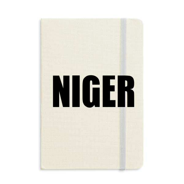 尼日尔国家英文名硬质笔记本办公记事本子学生用