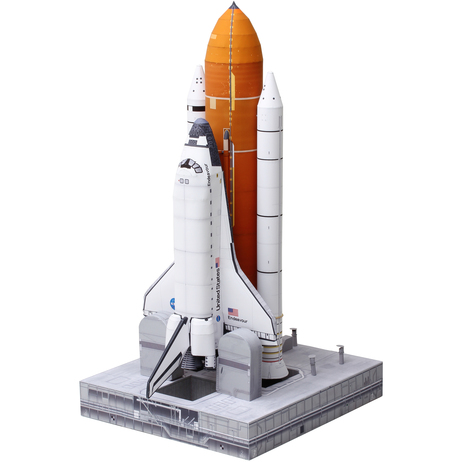 儿童手工折纸DIY拼装立体3D纸模型NASA航天飞机太空火箭宇宙飞船