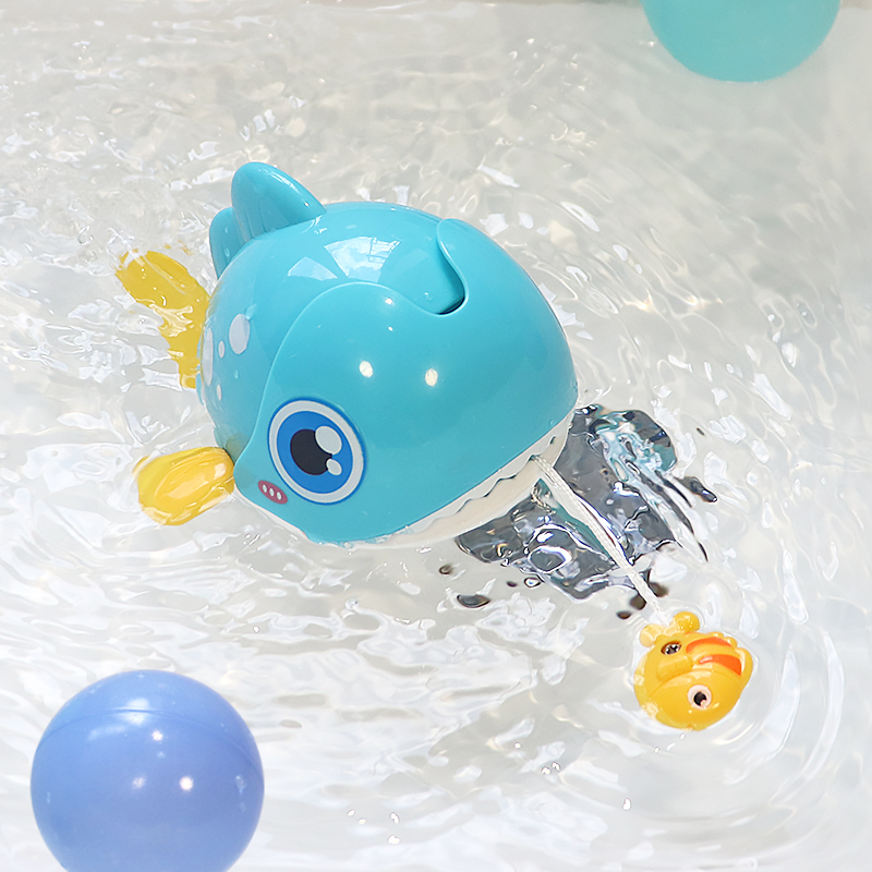 宝宝戏水洗澡玩具水里玩的儿童泳池游泳鲸鱼小孩澡盆玩水婴儿女孩