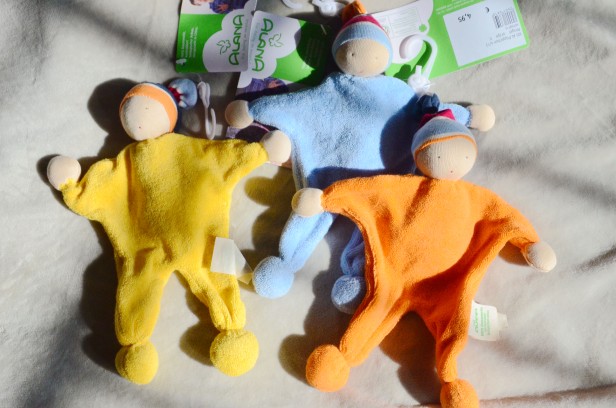 法国原装有机棉安抚巾 新生儿婴儿玩具安抚 纯棉减少过敏源有吊牌