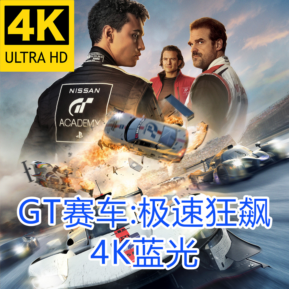 GT赛车:极速狂飙4K 超高清电影蓝光宣传画 Gran Turismo (2023)