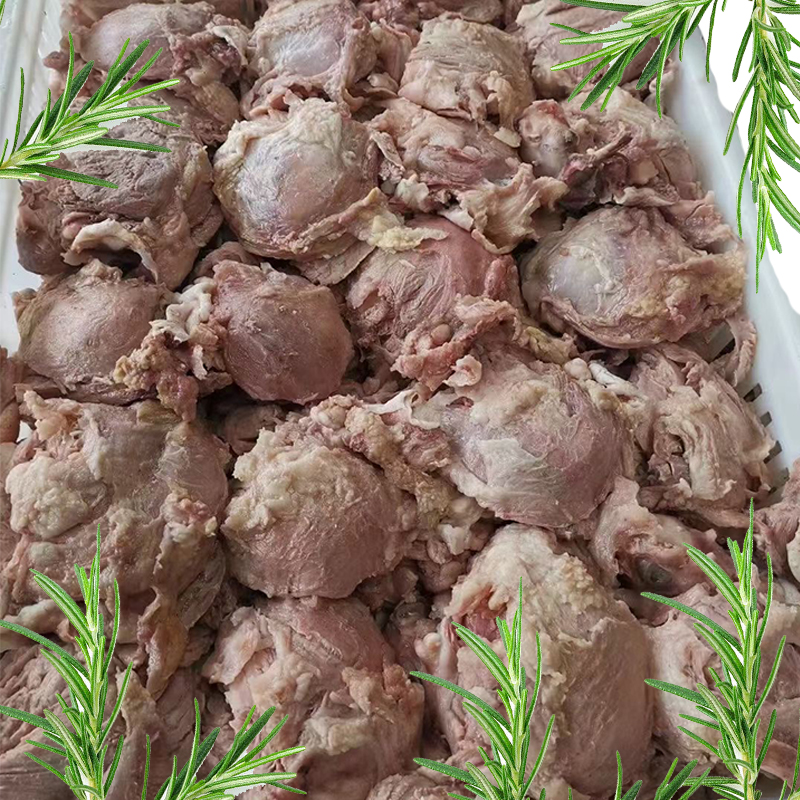 熟核桃肉20斤解冻不散猪肉脸肉8成熟 猪头肉核桃肉卤菜食材