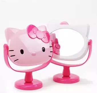 hello kitty镜子 便携台式化妆镜结婚大号梳妆镜 凯蒂猫卡通可爱