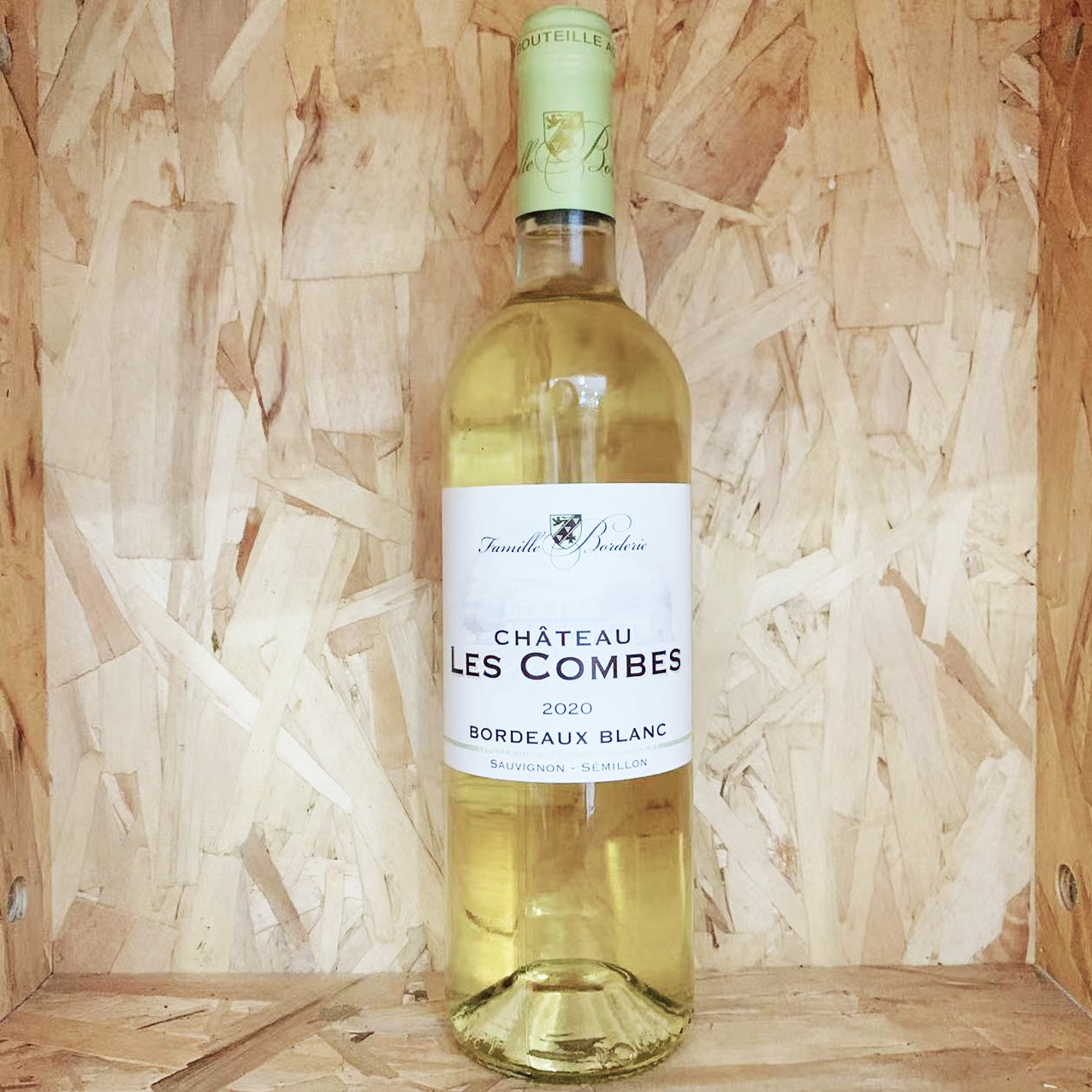 Bordeaux Les Combes法国波尔多贡博酒庄长相思干白葡萄酒2020年