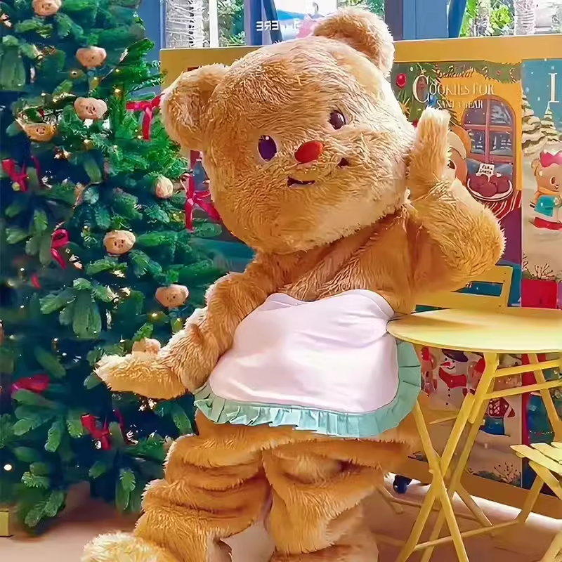 黄油小熊人偶服装抖音网红同款人穿的卡通可爱公仔道具宣传表演服