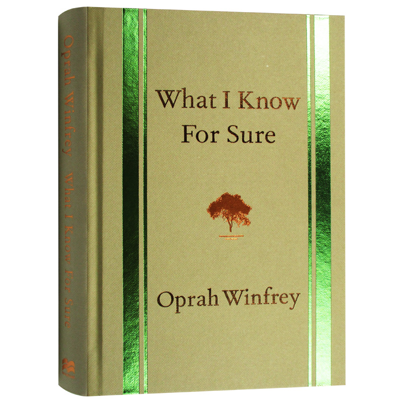 我坚信 英文原版 精装 What I Know For Sure 英文版原版成功励志书籍 Oprah Winfrey 奥普拉温弗瑞 正版进口英语书