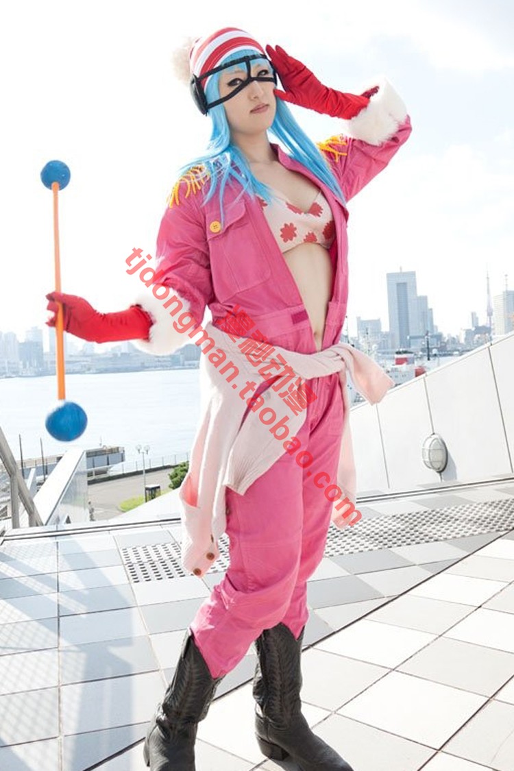 海贼王 福克西海贼团 波尔琪 cosplay服装 承接各种动漫服装定制