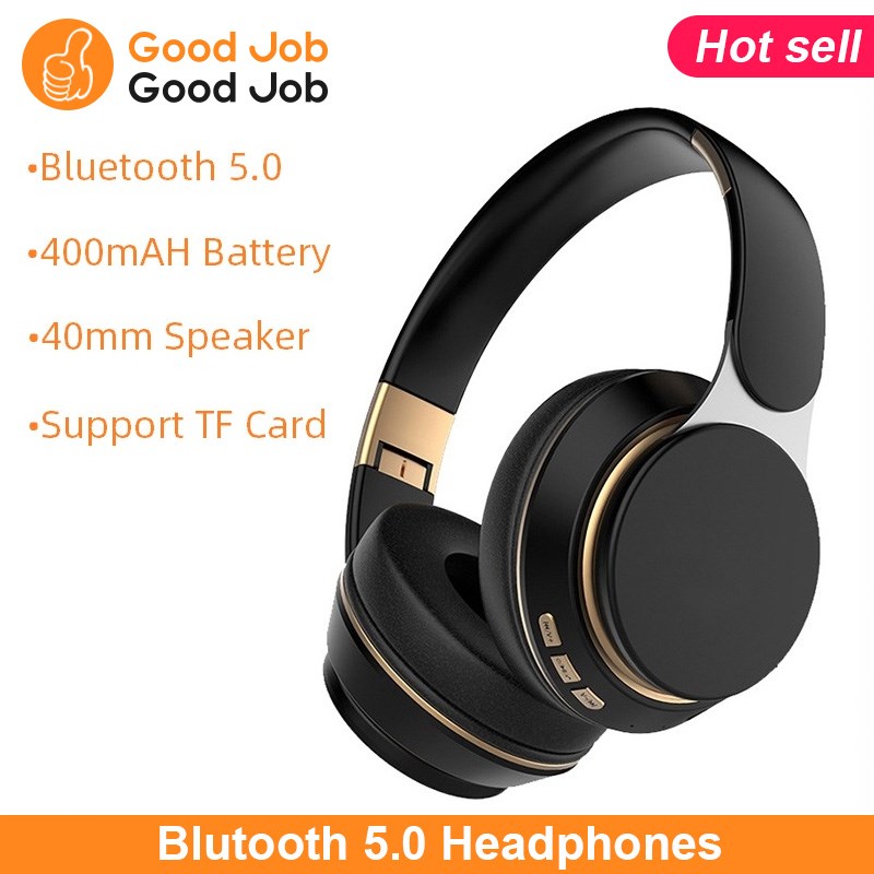 Wireless Headphones Bluetooth Headset Foldable Stereo 蓝牙耳